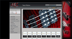 Desktop Screenshot of mec-pickups.de